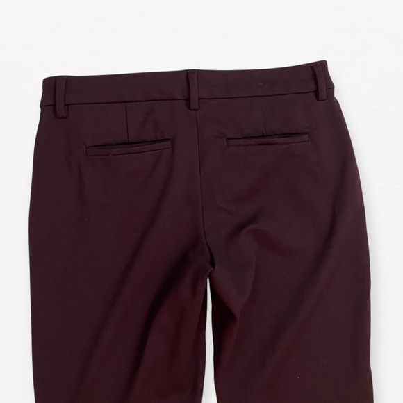 Women’s Liverpool Chinos Tailored dark purple dress pants slacks size 2 / 26 - Picture 5 of 6